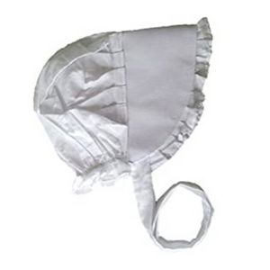 NWT Adult Large White Bonnet